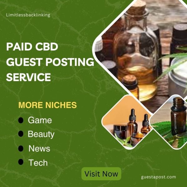 Paid CBD Guest Posting Service