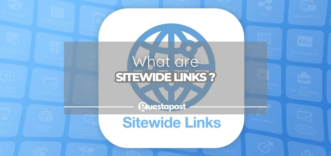 What are Sitewide Links